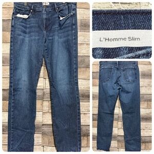Frame Denim L’Homme Slim Fit Jeans Men’s Size 36x32 Designer Classic